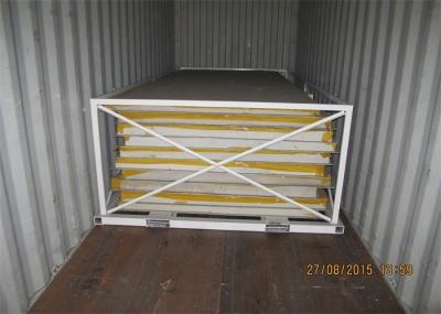 Light Weight Refrigerated Food Truck Insulated CKD Panels Fixing On Truck Chassis