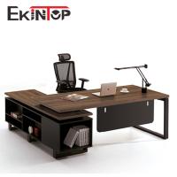 MDF moderno da mesa de gabinete executivo de Officeworks material para o CEO Manager