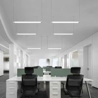 Levantamiento del diámetro 30m m del perfil de la ronda LED para la luz de techo con la cubierta del difusor