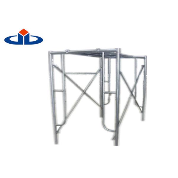 Painted Scaffolding Frame System H Frame Scaffolding Parts TUV Certification