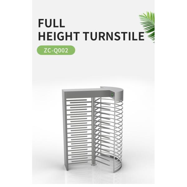 Access Control Full Height Turnstile Stainless Steel 304 For High Traffic Areas
