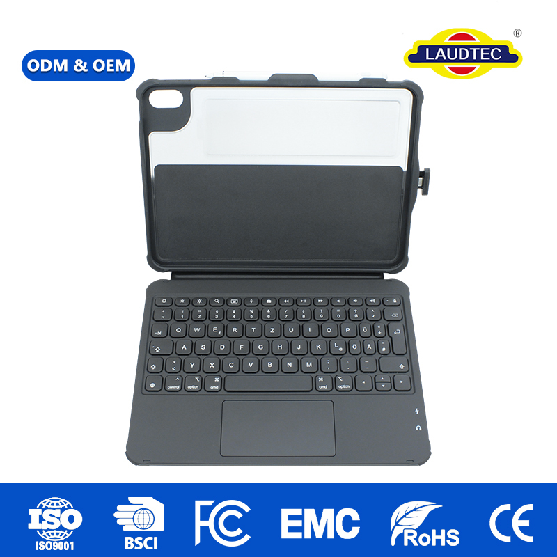 USB-C Wired Keyboard Case for School IPad, Anti-Fall Rugged Design with Touchpad & Shortcut Keys, No Battery, for iPad A16