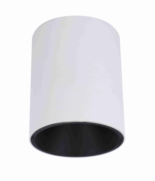 hotel home bedroom dimmable Anti glare surface mounted Round black Cylinder COB LED spot lights Downlight