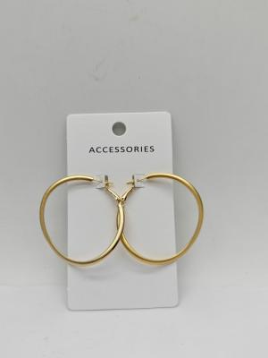 Eye-Catching Large Hoop Metal Earrings for Women Perfect for Party Occasions