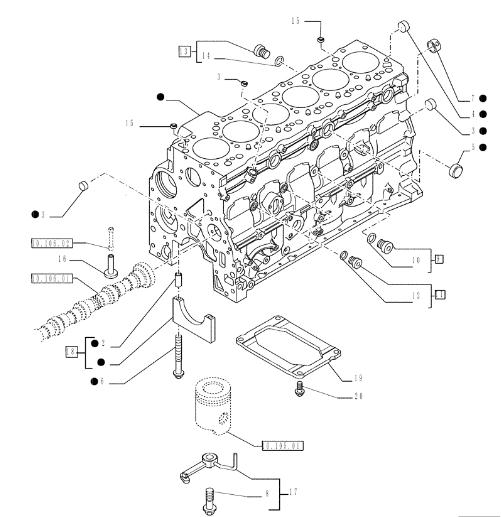 4891226 Cummins QSB6.7 Engine Valve Tappet For Excavator Spare Parts