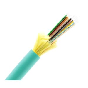OM3 Aqua Jacket Tight Buffer Fiber Optic Cable
