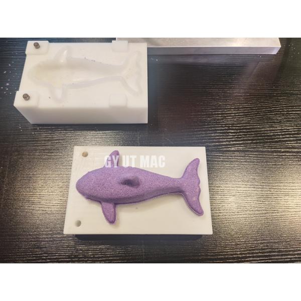 South Africa Bath Bomb Molds Aluminum Body Press Machine for Homemade Bath Ball Making