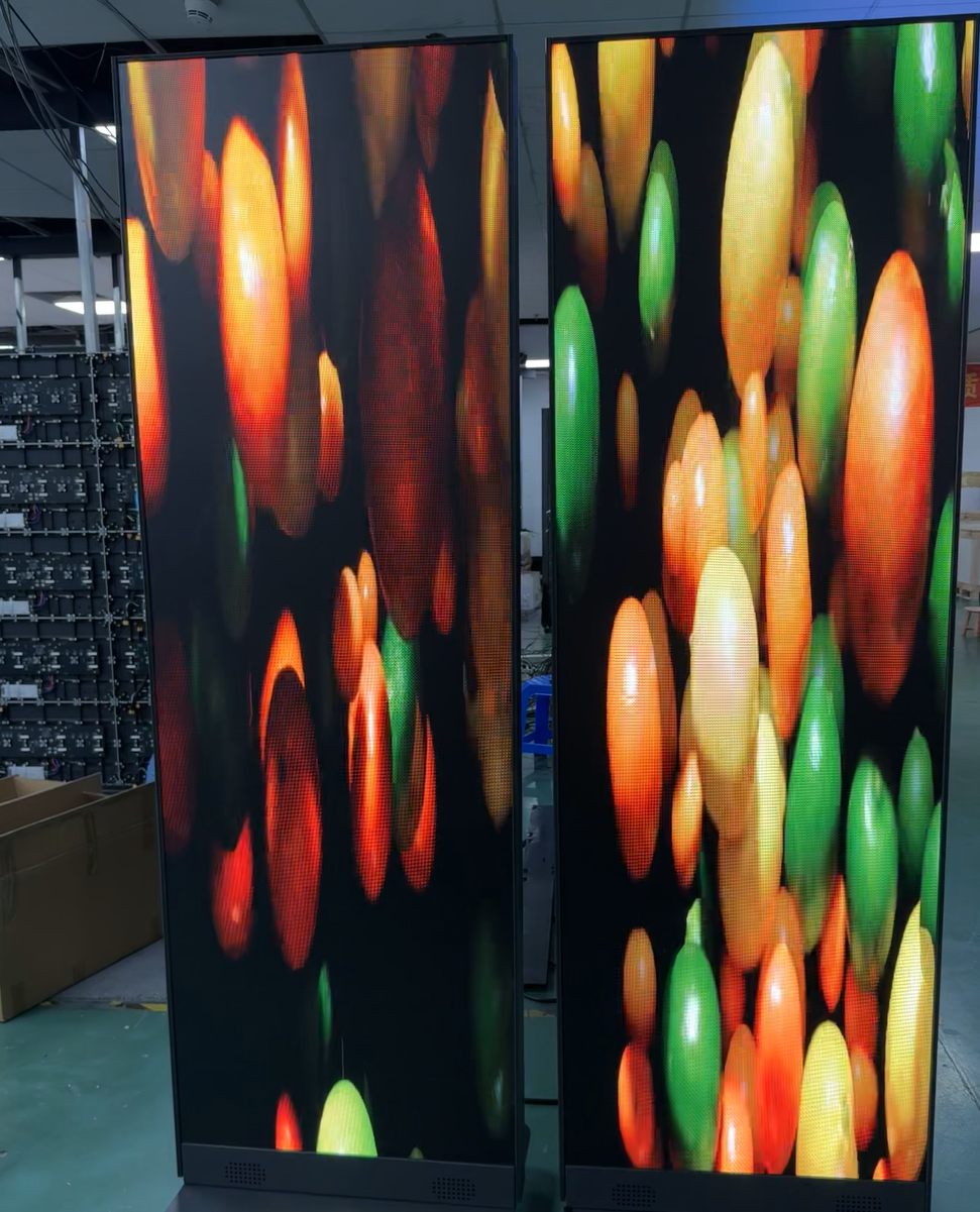 COB LED Poster with Pixel Failure <0.0003, Contrast Ratio 1000:1, and IP31 for Indoor Brand Promotion