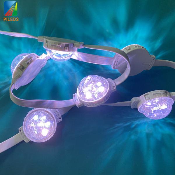 50мм IP67 светодиодный точечный свет, пиксельный RGB свет с бриллиантовой крышкой ПК