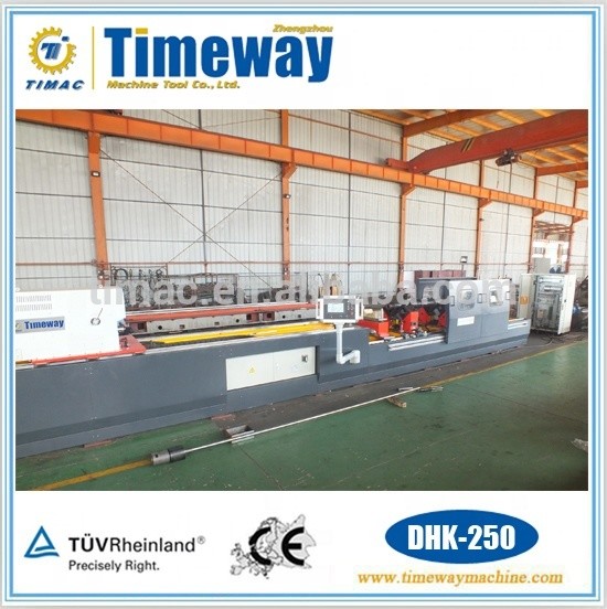 Power 2.2kW DHK-250*3M Precision CNC Honing Machine for Deep Hole of Cylinder Tube