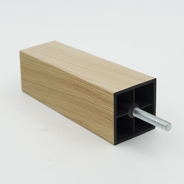 Древесина SGS закончила ноги шкафа кухни 200kg 150mm пластиковые