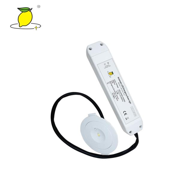 Professional Rechargeable LED Emergency Downlight 3W For Supermarket
