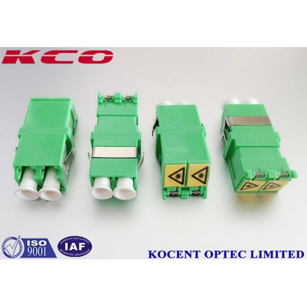Single Mode Optical Fiber Adapter Duplex Auto Shutter LC/APC LC/UPC Without Flange Coupler