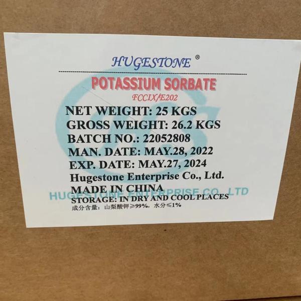 Potassium Sorbate The Top Choice for Meat Preservative 100% Purity Food Additives