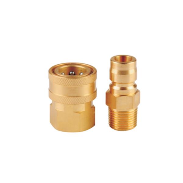 Латунный японский стиль прямой через соединения муфты гидравлические быстрые