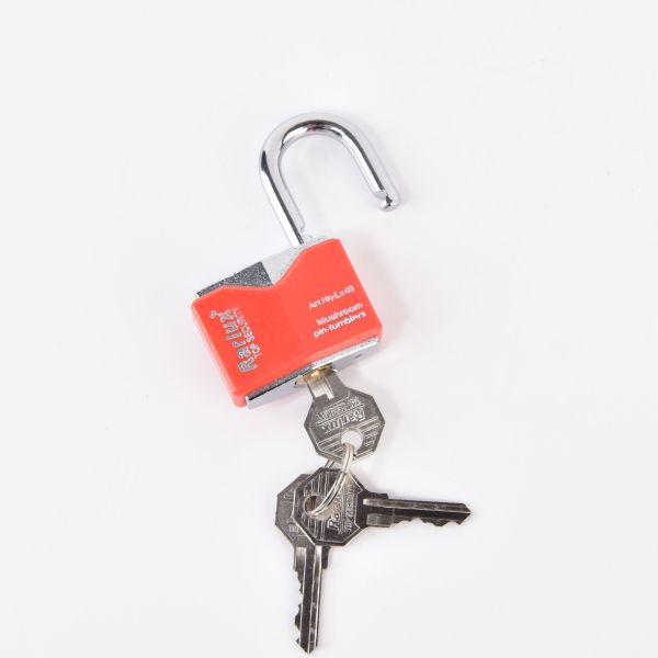 20mm Waterproof Padlock Short Shackle Colorful Hot Selling Best Padlock Plastic Cover Rhombic Type Iron Padlock