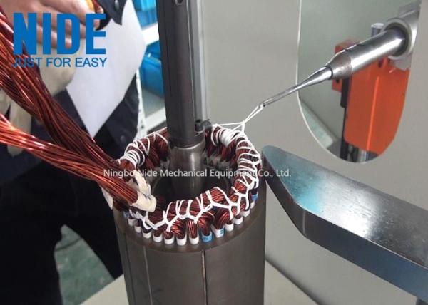 Estação de trabalho alta de Lacer do enrolamento de bobina do estator da automatização única