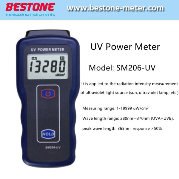 UV Power Meter, UV Solar Power Meter Sm206-UV