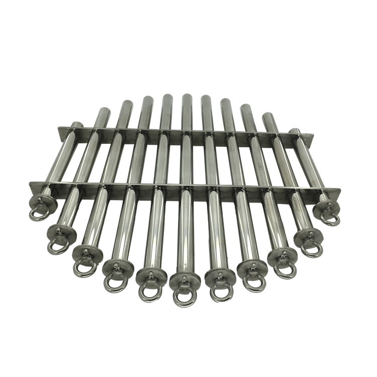 Magnéte de grille de conception personnalisée N52 Neodymium Filtre à grille magnétique Filtre à tamis magnétique Maillage de fer Élimineur de grandes particules de poudre Filtre à tubes à grille magnétique mécanique Separateur magnétique