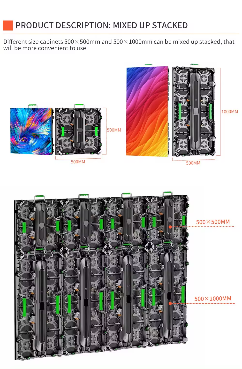 SMD2121 3,9 мм арендный светодиодный дисплей 14-16 бит Сероватый 30000H MTBF
