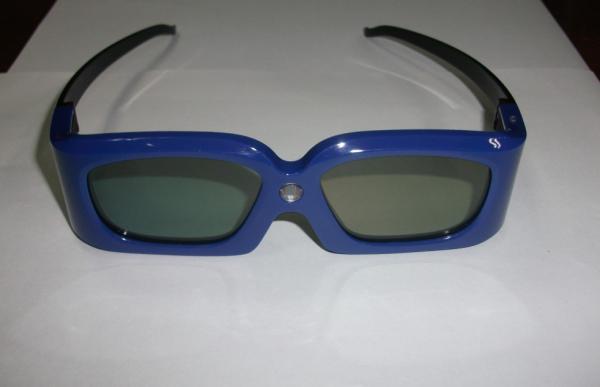 Durable Stereoscopic Active 3D Glasses For Watching Movies , CE RoHS Listed