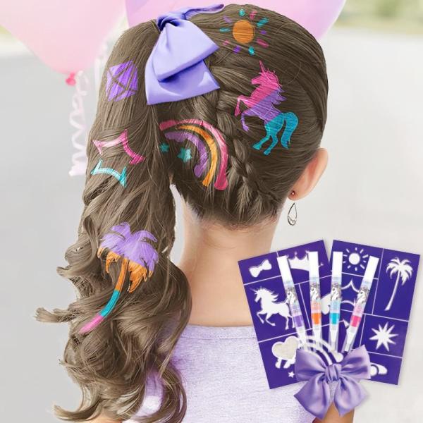 Instantly Change Temporary Hair Color Chalk Nontoxic Damage Free