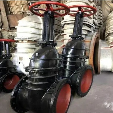Industry 100mm Cast Iron WCB Gate Valve with Rising Stem and Brass Copper Metal Seat