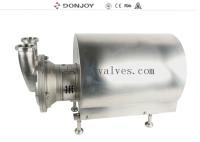 Individu sanitaire de Donjoy 316l CIP-U amorçant la pompe de CIP pour la boisson de laiterie de lait