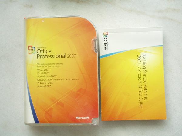 caixa retial profissional do Microsoft Office 2007