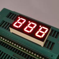 LED de 7 segmentos y 3 dígitos de 0.4 pulgadas, rojo ultrabrillante para indicador de temperatura