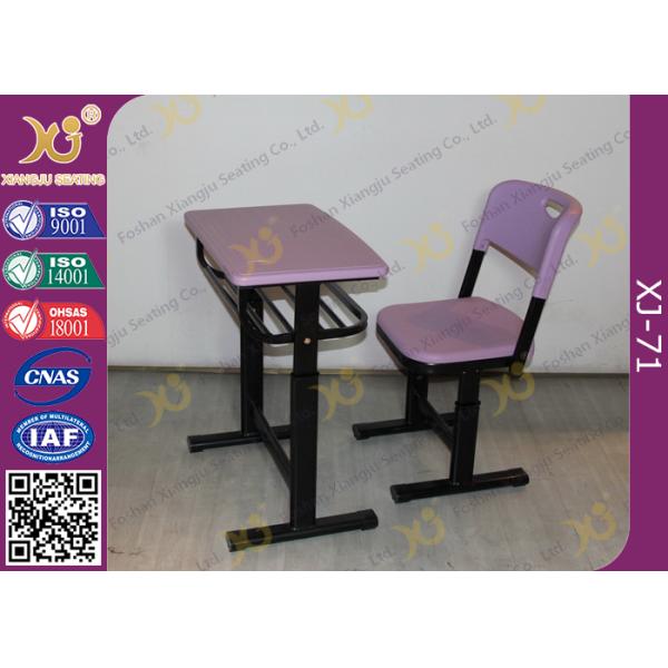 Eco Friendly PP Material Student Desk And Chair Set For International School