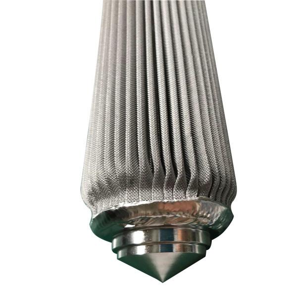 20um Polymer Pleated Filter Element Gas Filter Cartridge High Performance