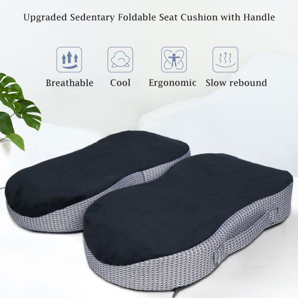 Foldable Chair Seat Cushion Foam Filling Material Portable for Car Home Office Chairs