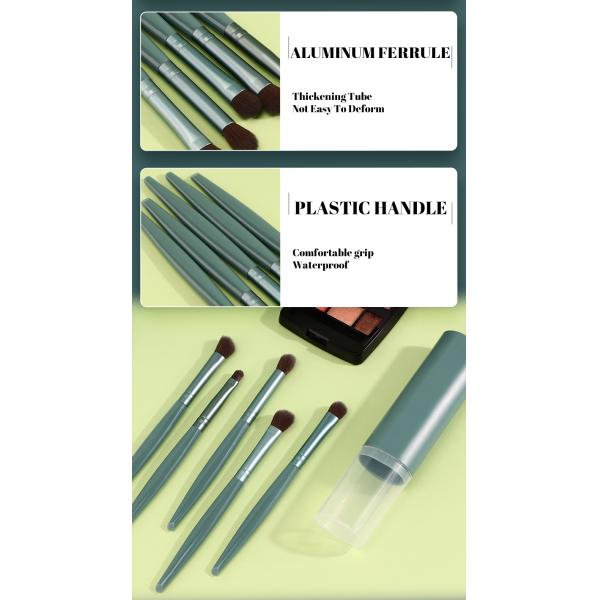 Mini 5pcs Lip Make Up Brush Viagem Portátil ODM