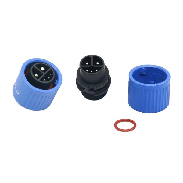 M19 Series 20A 10.4N Ultra Low Insertion Force Waterproof Power Connector Free