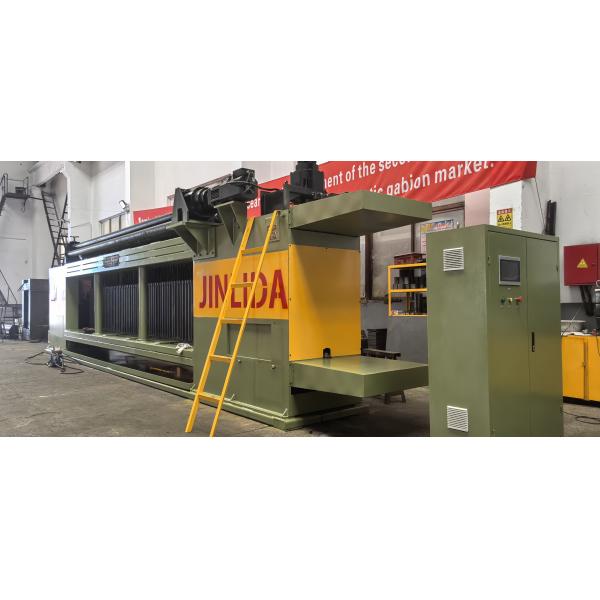 Jinlida CNC Gabion Mesh Machine 80x100 & 100x120 - Heavy-Duty, High-Efficiency, Intelligent Automated Gabion Net Production Equipment with Long Service Life