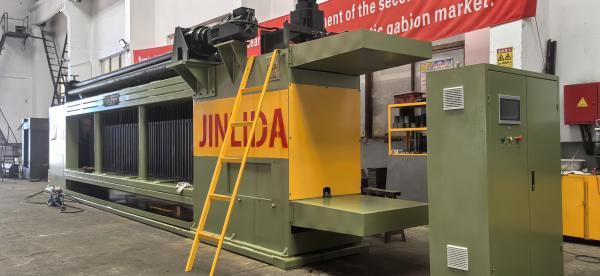 5300mm Galvanized Hexagonal  Double Twist Wire Netting Machineng
