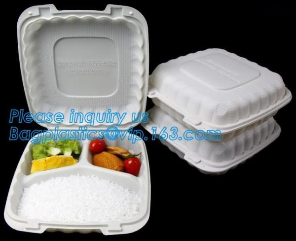 Compartment Food Container Round Food Containers Rectangular Food Containers Deli Containers BAGEASE BAGPLASTICS PACKAGE