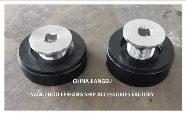 FeiHang AO62-45N Marine Bottom Plugs Plug diameter 62mm, Bottom plate H-45mm, stainless steel Bottom plug for oil tank