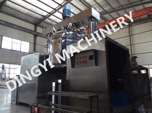 Safety Valve Cosmetic Mixer Equipment Water Ring Type Vacuum Pump CE Certificated