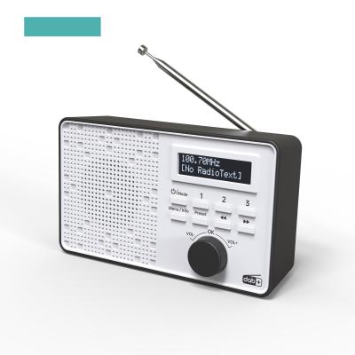 At A Loss Built-In Speaker Digital DAB Radio Portable alarm Clock DAB+ Radio with mono color display