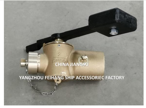 El modelo de Feihang FH50 Cb/T3778-1999 Sonido de gallo sonido de bronce extremos roscados de válvula autocerrada