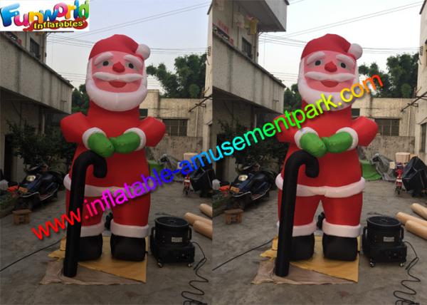 10 pés de Oxford Papai Noel inflável, balões infláveis do Natal do pai