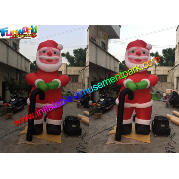 10 Feet Oxford Inflatable Santa Claus , Inflatable Father Christmas Balloons