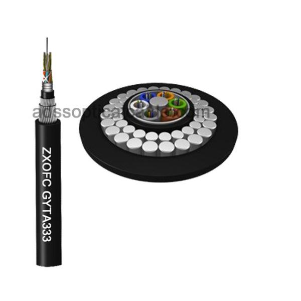 Double Armored Underwater Fiber Optic Cable Submarine G652D 12 24 48 Core