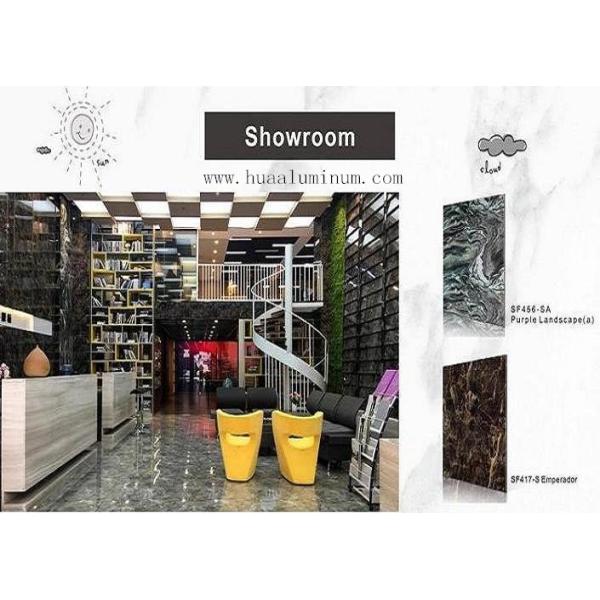 CE Exterior MCM Wall Panels , Granite Stone Finishing 2mm ACP Sheet