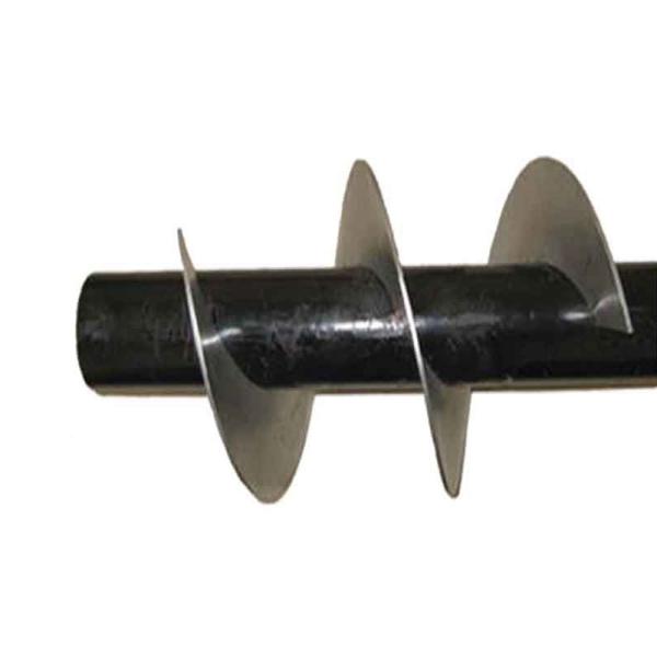 Stainless Steel Heat Resistant Shaftless Screw Auger Conveyor Customized for Dyeing Sewage Treatment