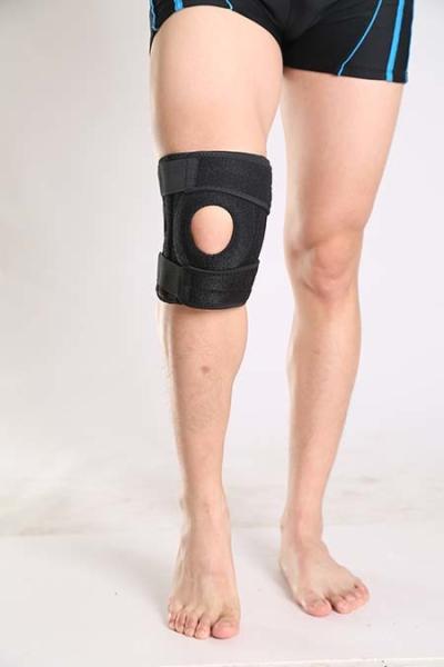 2020 New Arrivals 3D Knitted Elastic Nylon knee supports Sleeve Compression Sports Knee brace