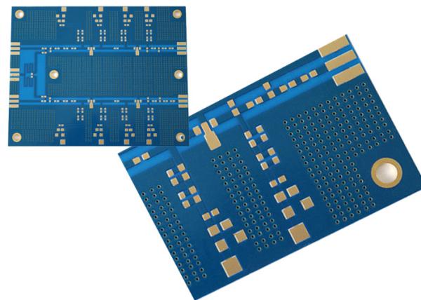 Rogers Material Power Amplifiers HF PCB High Speed Digital In 0.79mm