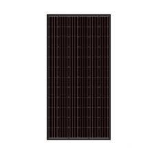 300w a 340w Painéis fotovoltaicos solares pretos Painéis solares policristalinos